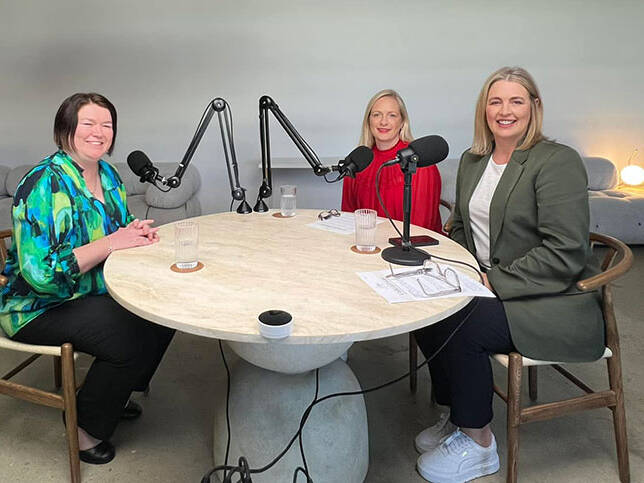 Melissa Cavers from Maplefly Money Central Coast and North Shore with Linda Johnson and Michelle Tucker from Spring Buyers Agency